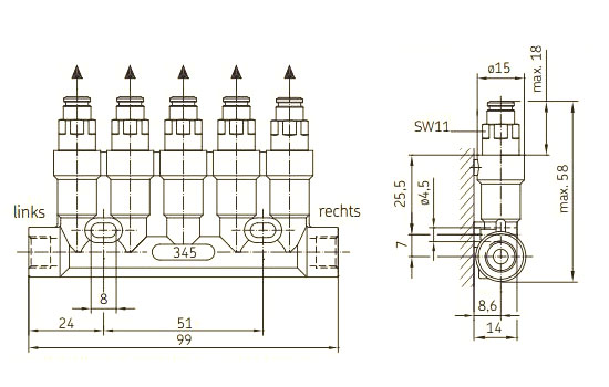SKF Pre-Lubrication Single-line Metering Devices 345 | vogel